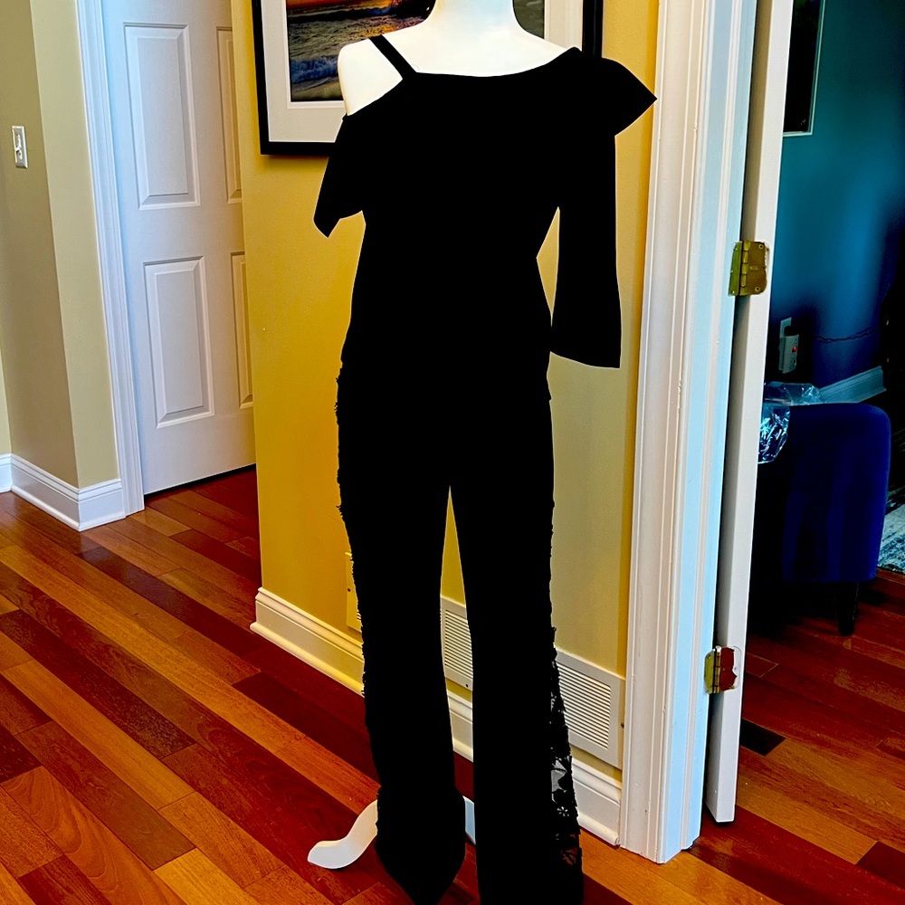2 piece pants suit